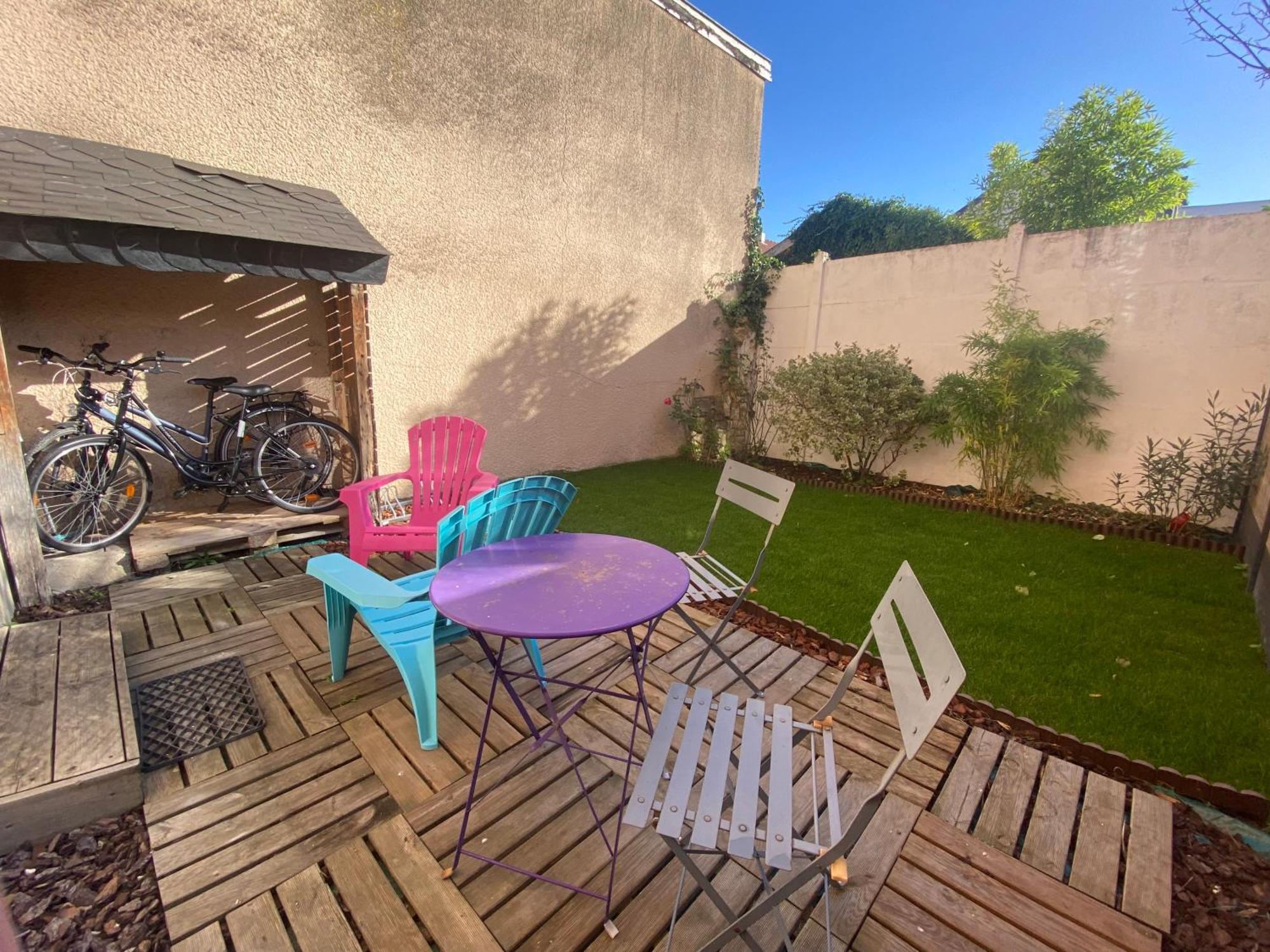 Apartament Au Cosy Garden Reims Zewnętrze zdjęcie