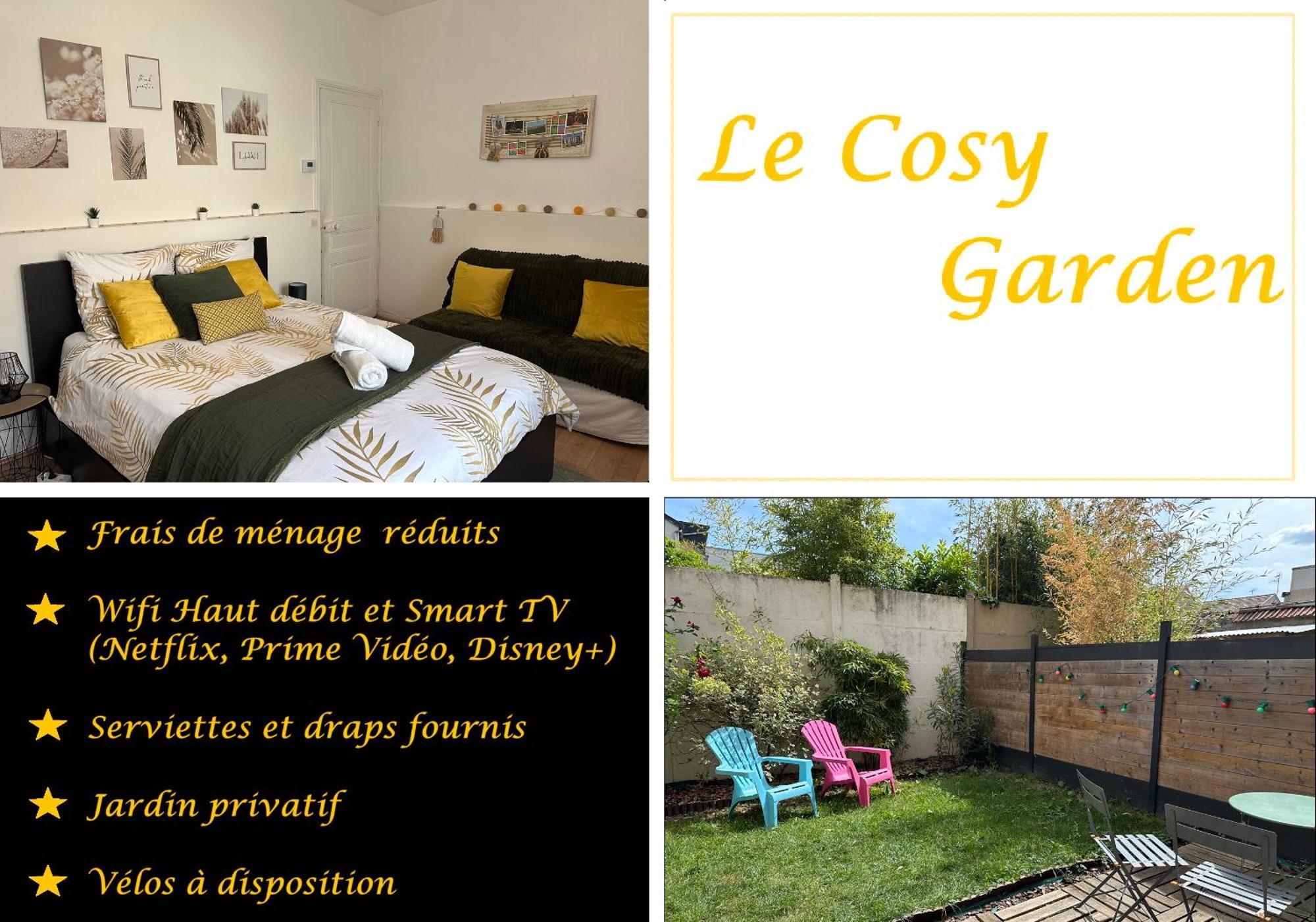 Apartament Au Cosy Garden Reims Zewnętrze zdjęcie