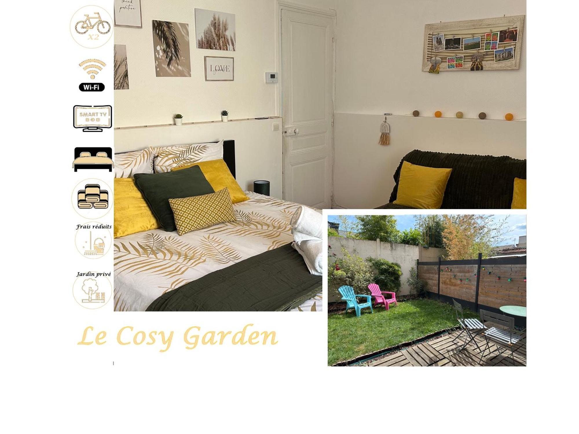 Apartament Au Cosy Garden Reims Zewnętrze zdjęcie